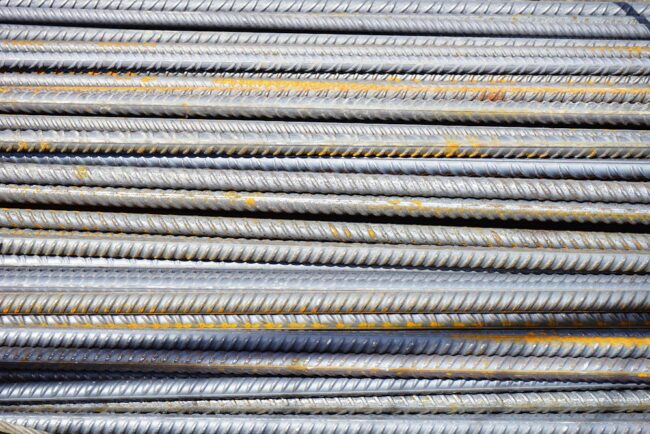 The Quality of Iron rods for construction work Iron rods